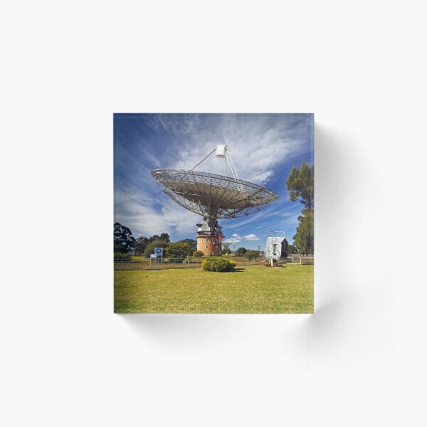 Parkes Observatory Acrylic Block