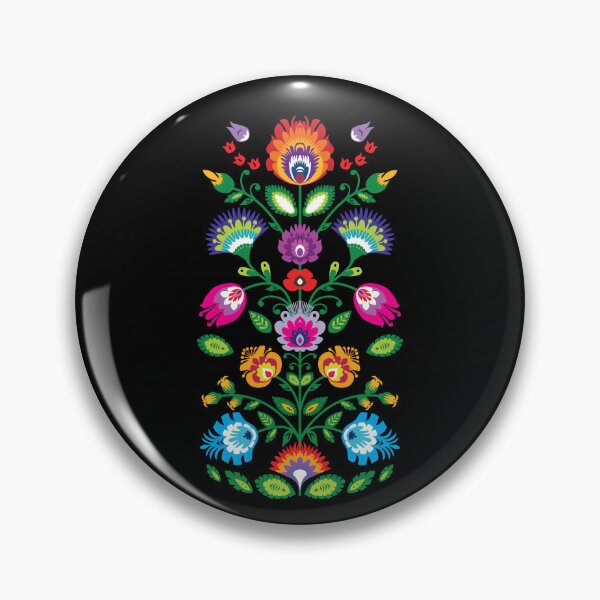 Item preview, Folk-art inspired composition designed and sold by FK-UK.