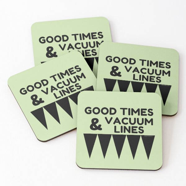Item preview, Good Times and Vacuum Lines Funny Cleaning Lady Housekeeper designed and sold by SavvyCleaner.