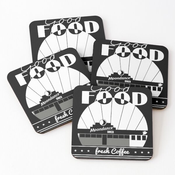 Item preview, TICK BOOM GOOD FOOD MOONDANCE DINER FRESH COFFEE GIFT Classic designed and sold by latishaqcdelfin.