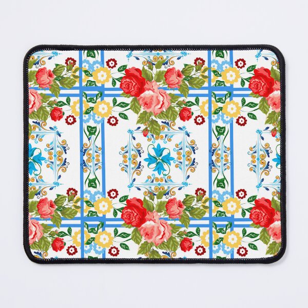 Item preview, Italian,Sicilian art,majolica,tiles,Flowers designed and sold by MariaMarinova.