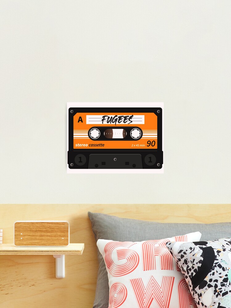 Fugees, Hip Hop Cassette, Old School, Tape | Art Board Print