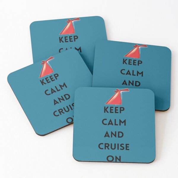 Item preview, Keep Calm and Cruise On Carnival Edition   designed and sold by CustomTeeBarss.