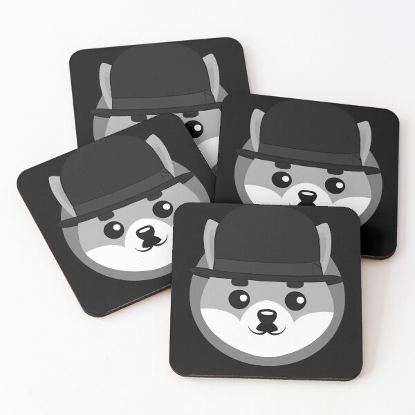 Item preview, Charlie Chaplin Shiba Inu SHIB designed and sold by rtom13.