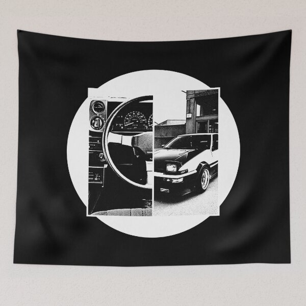 Item preview, TOYOTA COROLLA AE86 TRUENO Black 'N White 5 (Black Version) designed and sold by Cero81.