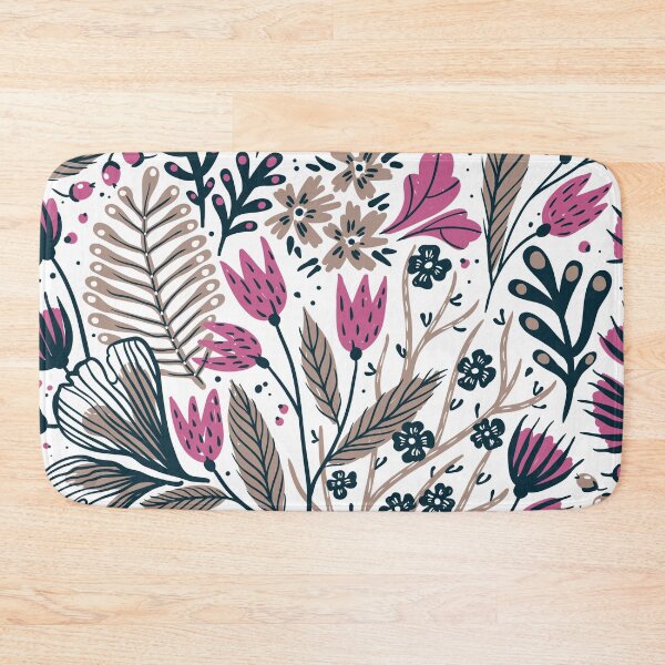 Item preview, Dark theme pink flowers designed and sold by Burnout (⌣_⌣).