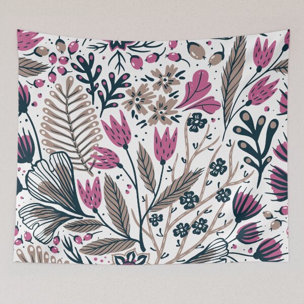 Item preview, Dark theme pink flowers designed and sold by Burnout (⌣_⌣).