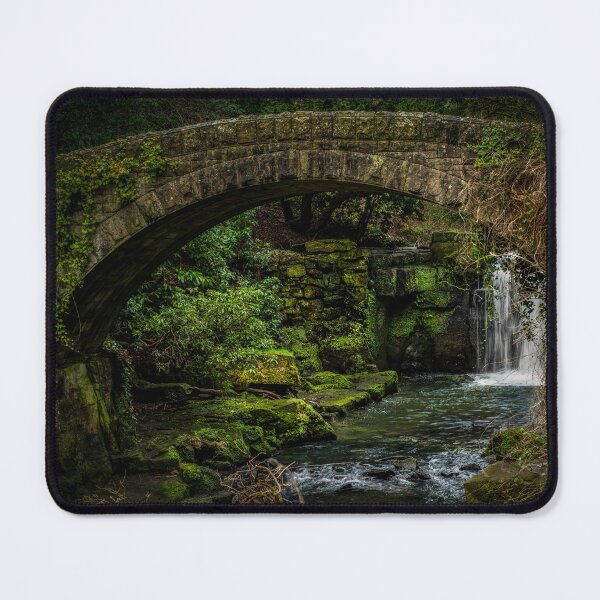 Item preview, Jesmond Dene Foot Bridge and Waterfall designed and sold by axp7884.