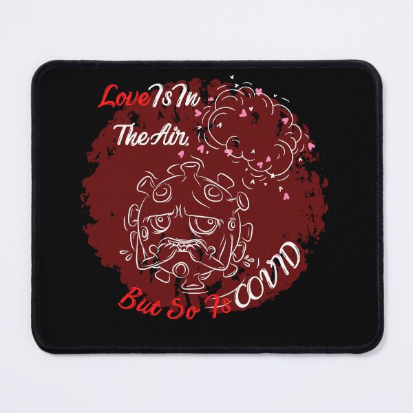 Item preview, Love Is In The Air But So Is COVID Funny Pandemic Valentine designed and sold by Onewivnacher.