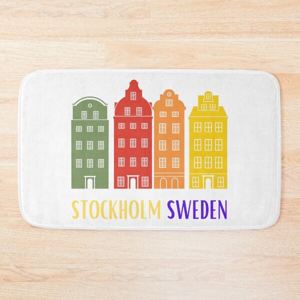 Item preview, Stockholm Sweden, authentic houses from Old Town designed and sold by Designbyfia.