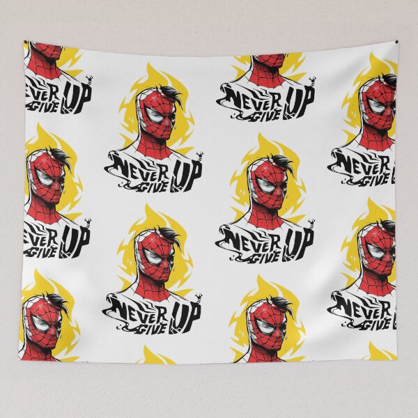 Item preview, Never Give Up Spidey designed and sold by KROTOONZ.