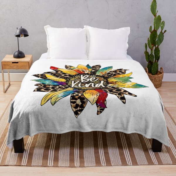 Item preview, Be Kind, Colorful Sunflower designed and sold by AHthatIsNice.