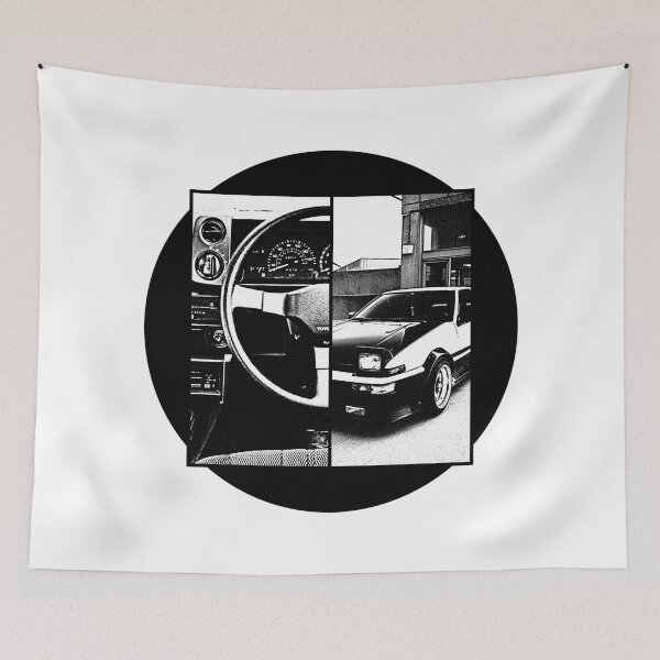 Item preview, TOYOTA COROLLA AE86 TRUENO Black 'N White 5 designed and sold by Cero81.