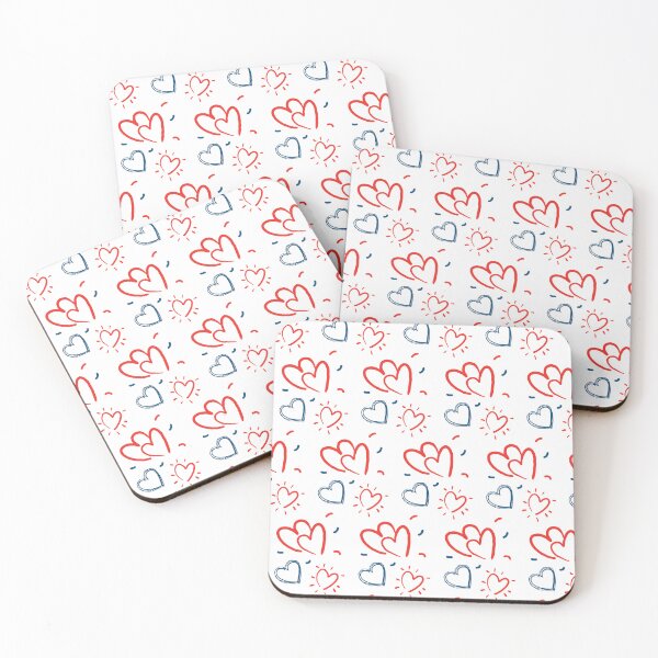 Item preview, Heart 2 Heart - Cute Little Hearts in Seamless Pattern designed and sold by branaghbel.