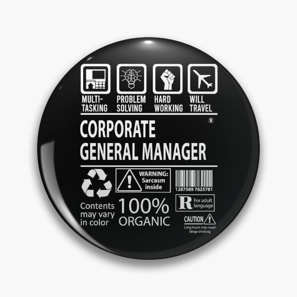 Item preview, Corporate General Manager T Shirt - MultiTasking Certified Job Gift Item Tee designed and sold by sabinacsnm.
