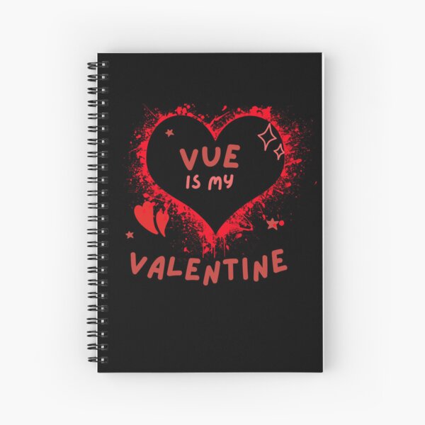 Item preview, Vue is my valentine Valentine’s Day programmer shirt designed and sold by the-Koi.