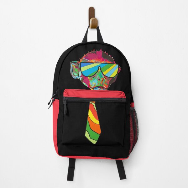 Item preview, Pop Art Monkey Wearing a Tie and Sunglasses designed and sold by Mulberry Fruits ⭐ ⭐ ⭐ ⭐ ⭐.