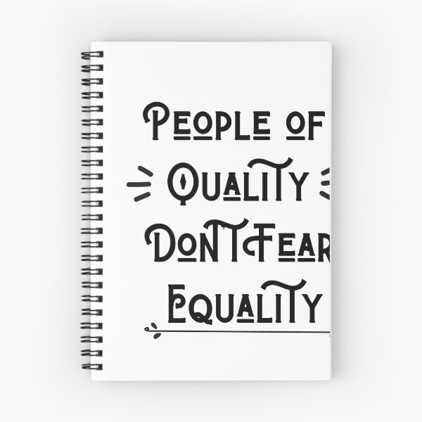 Item preview, People of Quality Don't Fear Equality designed and sold by ATWAK.