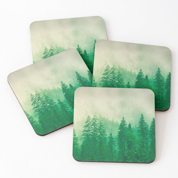 Item preview, Nature Green Forest, Fog in the forest, resting and relaxing designed and sold by InnaPo ⭐⭐⭐⭐⭐.