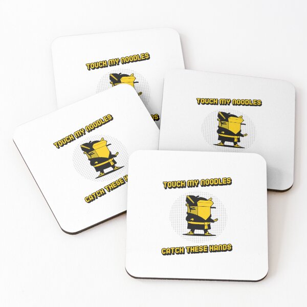Item preview, Touch My Noodles Catch These Hands Karate Ramen designed and sold by LADistrictGarb.