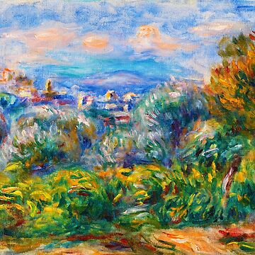 Artwork thumbnail, PIERRE-AUGUSTE RENOIR HD - Landscape (Paysage) (1917) by gologodesigns
