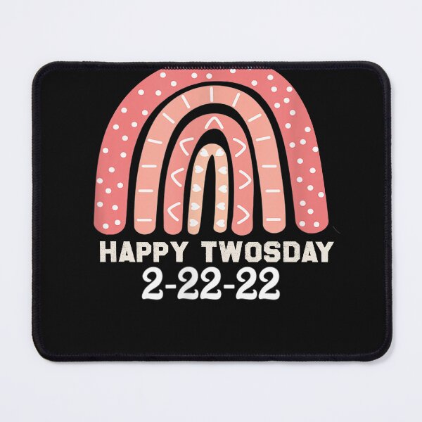 Item preview, Rainbow Leopard Happy Twosday 2022 Tuesday 2/22/22 designed and sold by designreb.