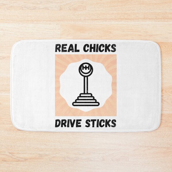 Item preview, Real Chicks Drive Sticks designed and sold by foramelie.