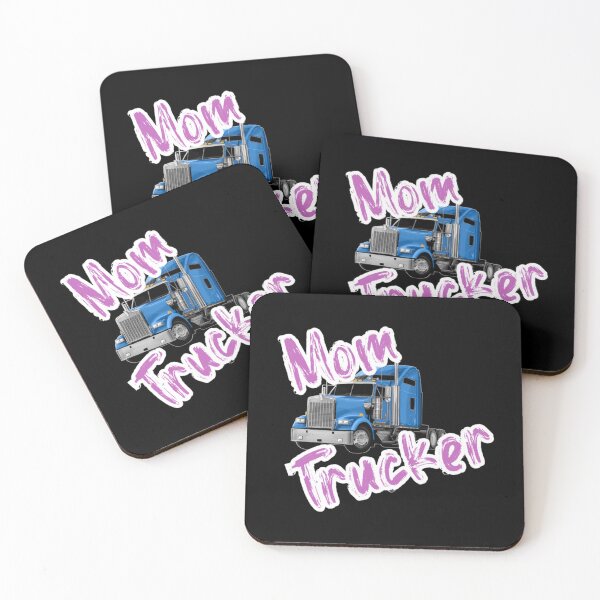 Item preview, Mom trucker   designed and sold by SeeandTees.