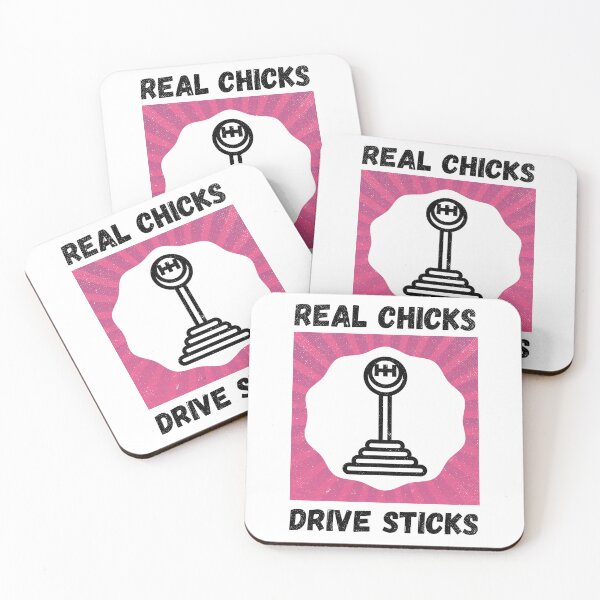 Item preview, Real Chicks Drive Sticks designed and sold by foramelie.