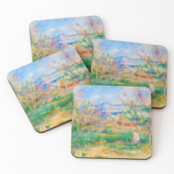 Item preview, PIERRE-AUGUSTE RENOIR HD - Landscape (Paysage) (1900–1905) designed and sold by Go Logo Designs.
