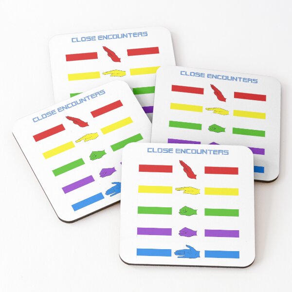 Item preview, Close Encounters - Curwen Hand Signs designed and sold by Farragut.