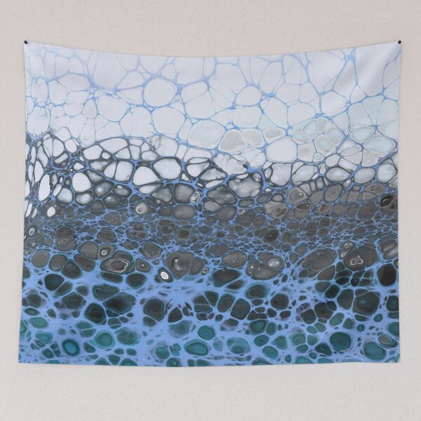 Item preview, Blue and White Reaction designed and sold by BanksyNB.