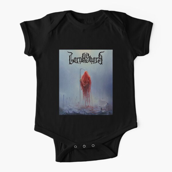 Lorna Shore  Deathcore Band Merxtch     Short Sleeve Baby One-Piece