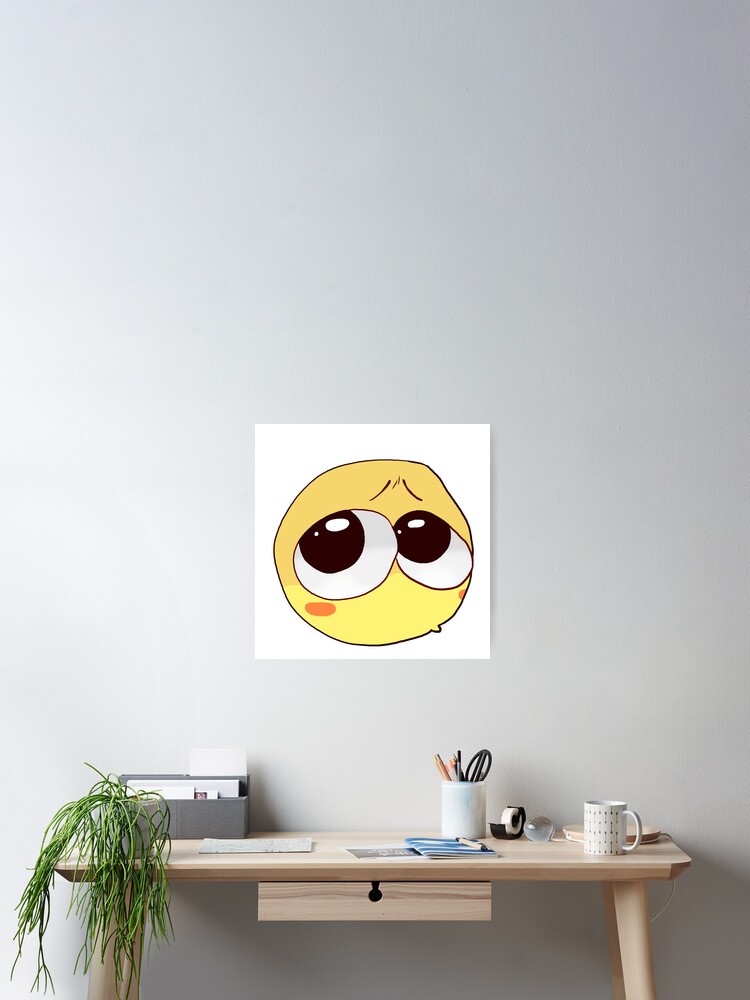 Pleading cursed emoji  Postcard for Sale by Kecsketo2