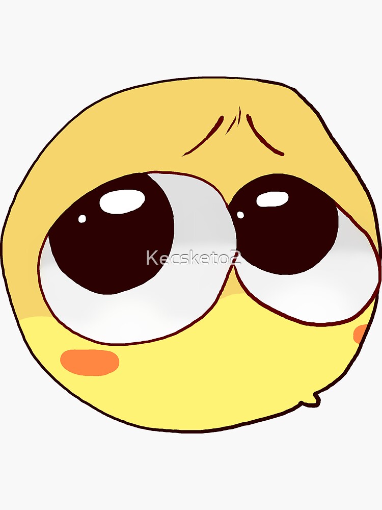 wholesome cursed emoji sticker pack | Magnet