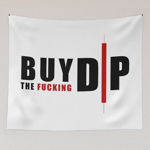 Item preview, Buy the fucking DIP | Bitcoin, Alt Coin, Shit Coin, Cryptocurrency designed and sold by I'm  Redz.