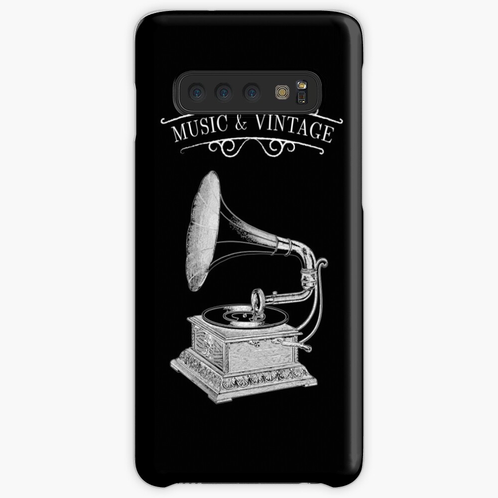 Music & Vintage Case & Skin for Samsung Galaxy