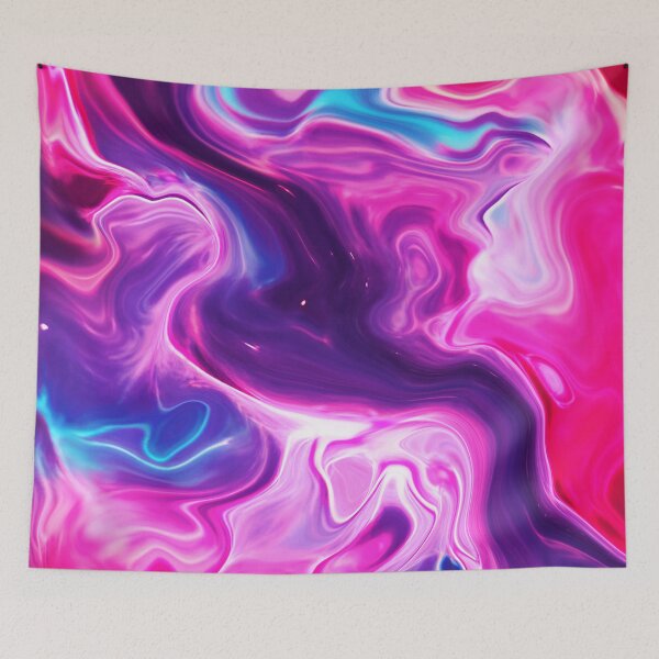 Artikelvorschau, Liquid Lights Neonblau und Pink, Liquid Marble entworfen und verkauft von ACC .