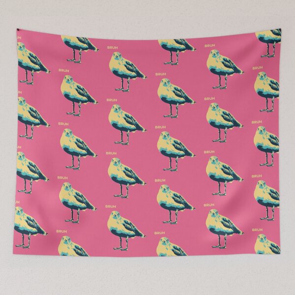 Item preview, A seagull judging "bruh" designed and sold by Captain Chromatic.