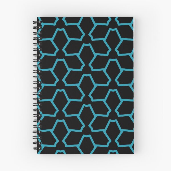 Item preview, Black and Aqua Tessellation Line Pattern 12 Pairs DE 2022 Popular Color Tropical Lagoon DE5781 designed and sold by ColorOfTheYears.