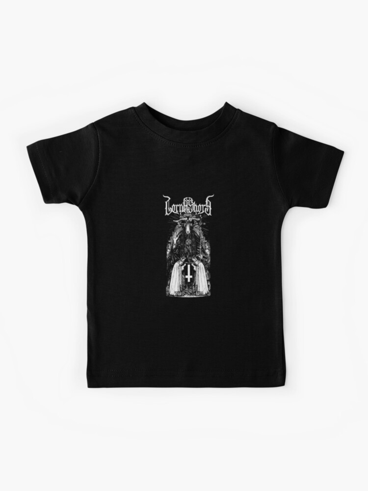 Lorna shore Tシャツ　Lサイズ Lorna Shore Logo T Shirt Mens Summer Tee Casual Short Sleeve