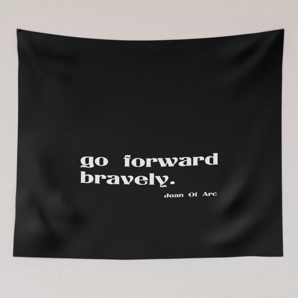Item preview, Inspirational Quote by Joan of Arc designed and sold by Ripoubsb.