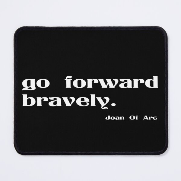 Item preview, Inspirational Quote by Joan of Arc designed and sold by Ripoubsb.