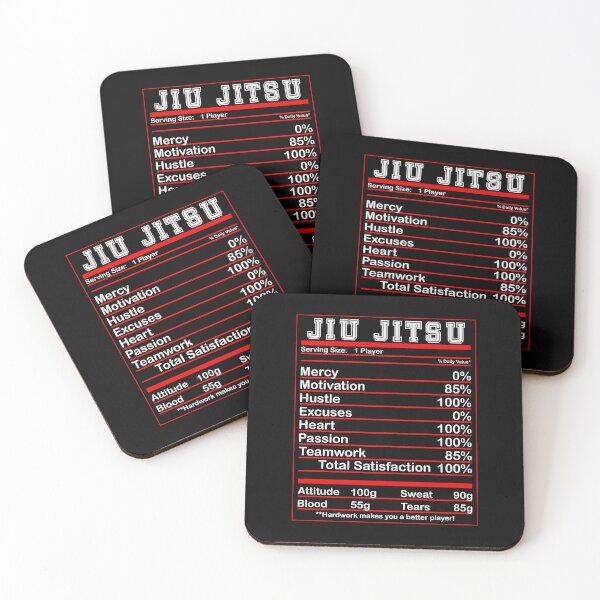 Artikelvorschau, Lustige Jiu-Jitsu-Nährwertangaben Bjj-Kämpfer entworfen und verkauft von Urlan.
