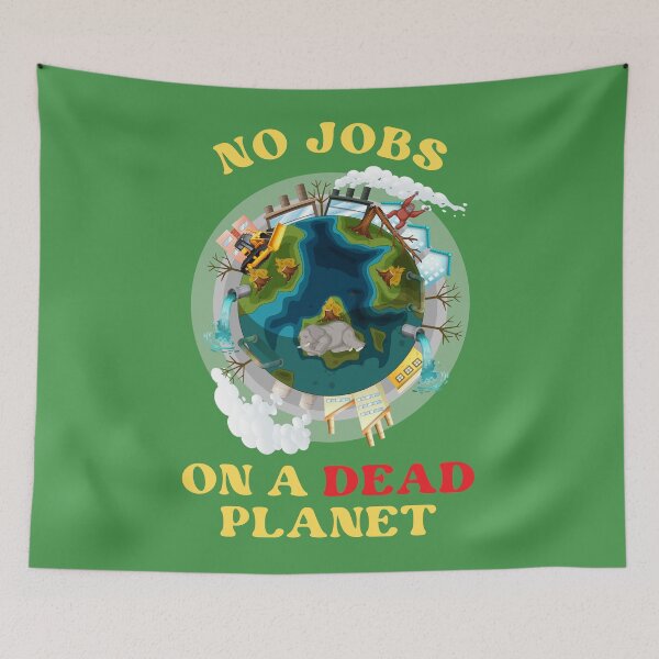 Item preview, No Jobs On A Dead Planet 1 designed and sold by OutofFocusShop.