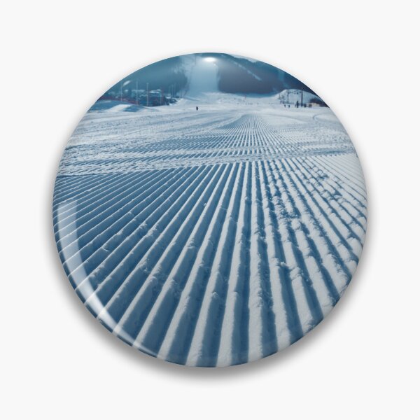 Item preview, Ski Slopes On Mountains Ski Resort In Winter. Asia And China Aesthetic Novelty Design designed and sold by Silver Medal.