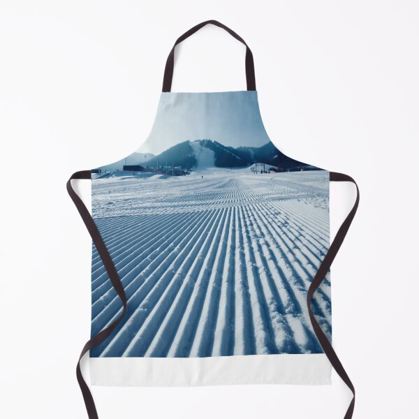 Item preview, Ski Slopes On Mountains Ski Resort In Winter. Asia And China Aesthetic Novelty Design designed and sold by Silver Medal.