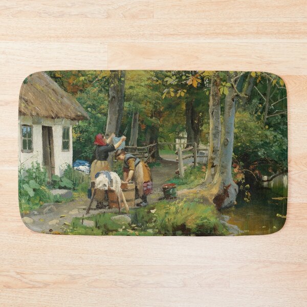 Item preview, Washing Day (1883) Peder Mørk Mønsted designed and sold by Art Outlaws.
