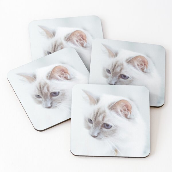 Item preview, White Cat 1 designed and sold by Lidia D'Opera Photographer.
