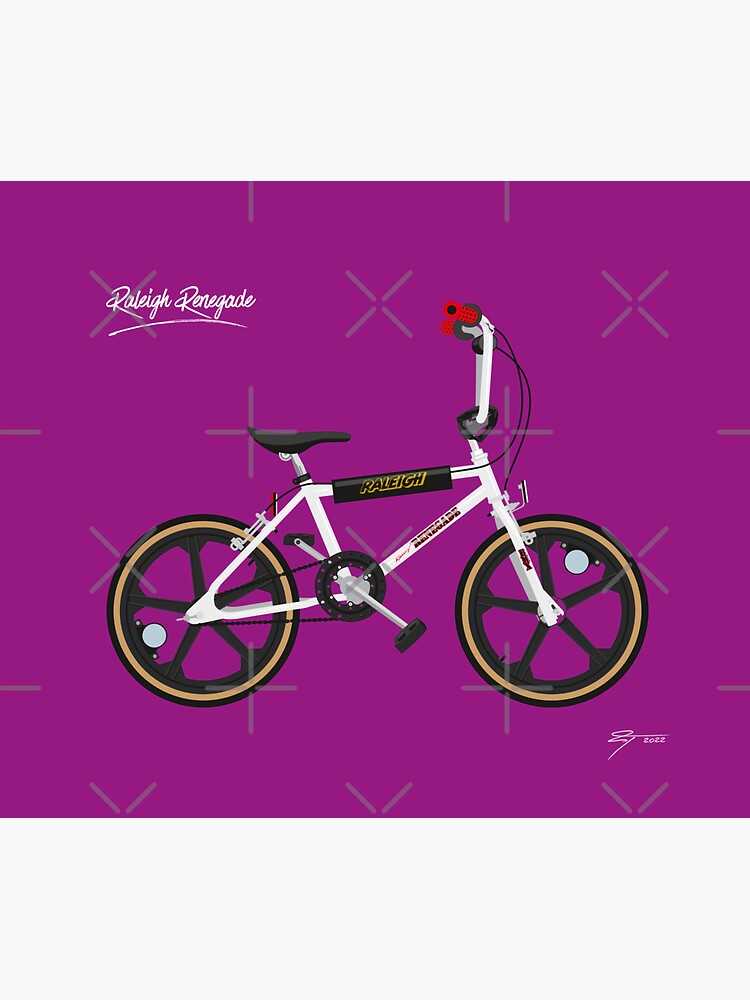 Raleigh Renegade Sticker For Sale By Tunstall Redbubble